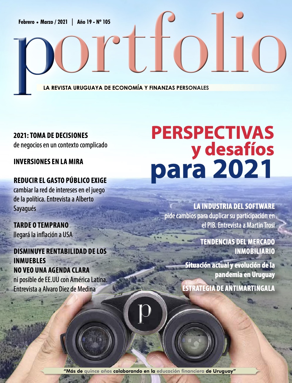 Revista 105 Febrero-Marzo 2021